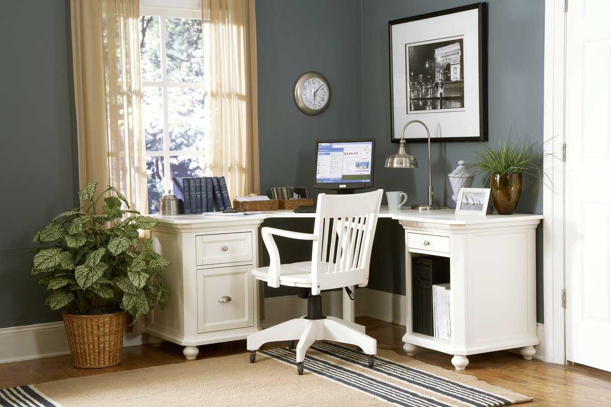 dramatic home office design