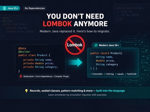 You Don't Need Lombok Anymore